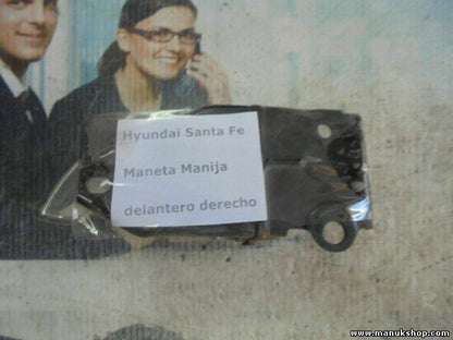  Maneta Manija de puerta Interior delantera derecha Hyundai Santa 82620C8000SDH