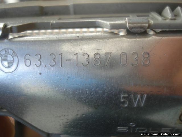 Luce interna posteriore destra BMW E36 316i 318i 320i E31 850Ci 63311387038 6...