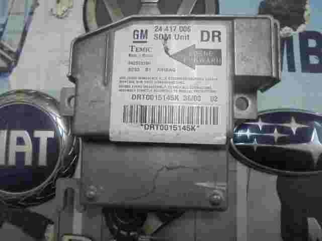 Airbag Centralita Opel Corsa C GM SDM B1 24417006DR 24417006 TEMIC 342853160