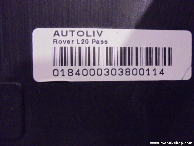 Airbag del pasajero Land Rover EHM000290PUY 5EB00LAZ 38657 CPX H24 4T ACA