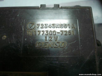 Módulo de control de crucero Subaru Legacy 72343AG01A DENSO TN1773007251 