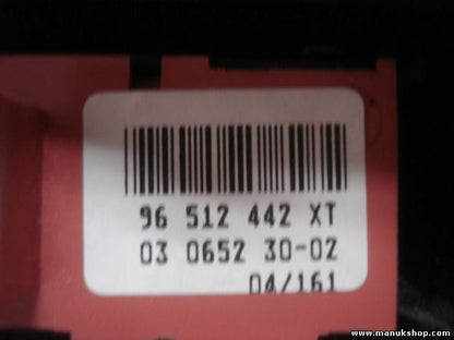 Control de la calefacción Peugeot 96533783YW 96533783YW00 96512442XT 96470287XT