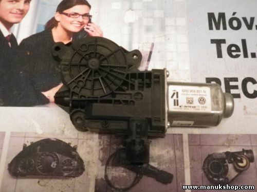 Motore alzacristalli anteriore sinistro Polo 6R0959801N DDLS-HW003 SW3xxx 402...