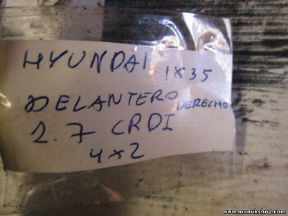 Palier transmision delantera derecha KIA 1.7 CRDi 495012Y900 49501-2Y900