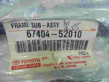 Frame Sub-Assy Front LH  Toyota Yaris XP10 6740452010 67404-52010