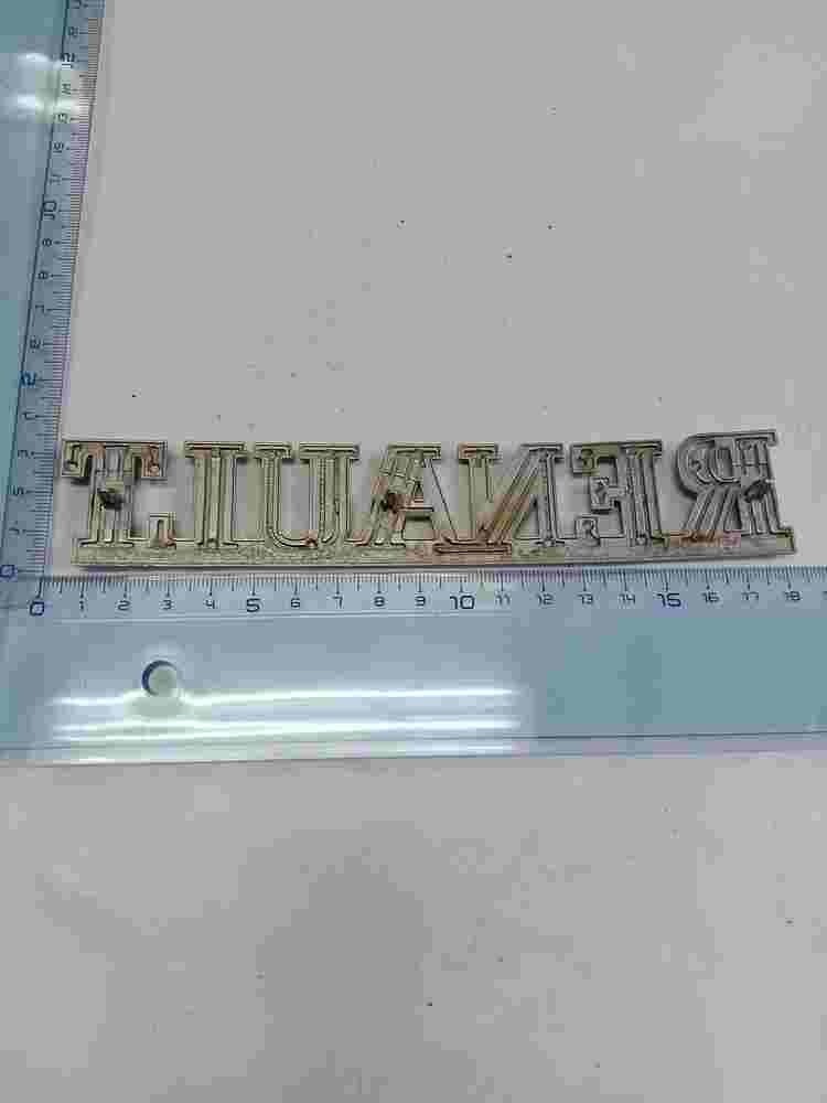 Emblema Renault Megane Clio Kangoo Tampa 17,5 cm 7700817027 77 00 817 027 B