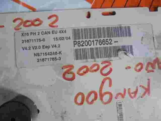 Esferas del cuadro instrumentos Renault P8200176652 21671175-0 21671765-3