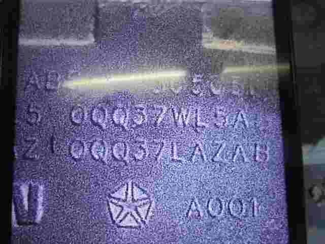 Tapa del interruptor de ventana Chrysler Neon II LAZ 0QQ37LAZAB WL5 0QQ37WL5A