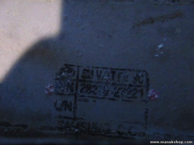 Radiador de intercooler Hyundai Santa Fe 2,0 CRDI 2001/08-2006/03 2827027221 