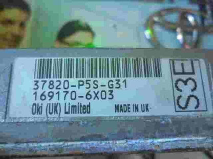 Centralita Honda Accord Berlina 37820P5SG31 37820-P5S-G31 1691706X03 169170-6X03