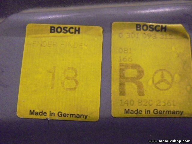 Faro delantero izquierdo Mercedes-Benz W140 1408202561 0301093311