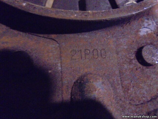 Plato de presión del embrague Disco de embrague Nissan Pick-up 826726 2S404JW