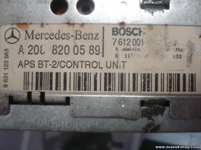 Mando del sistema de navegación Mercedes W210 CLK W208 A2088200589 7612001150 