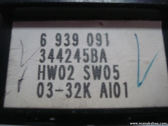 mando botonera elevalunas BMW E61 6 939 091 6939091 344245BA