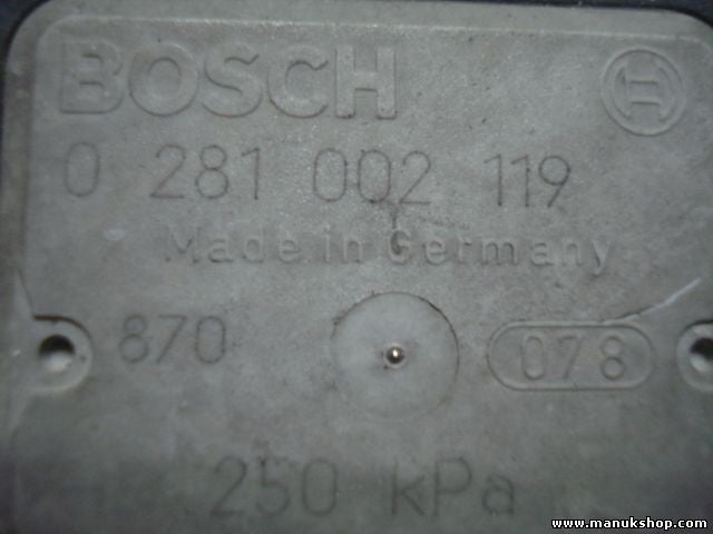 Incluso sensor de presión Rover 600 Honda Accord BOSCH 0281002119 0 281 002 119