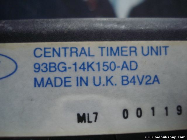  Unidad central del temporizador Ford Mondeo II 96-00 93BG14K150AD B4V2A