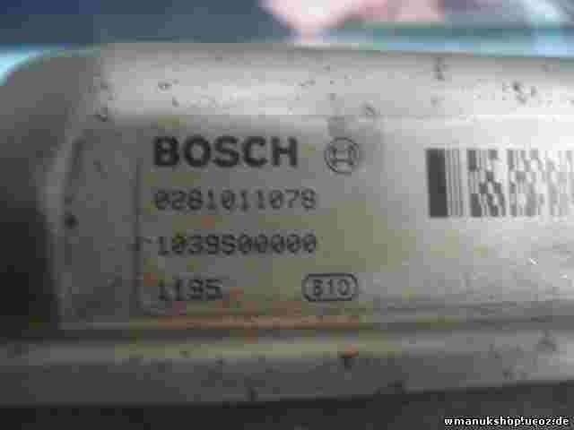 Centralita Volvo S60 2.4 L8.2 30637733 A 30637733A 1039S00000 BOSCH 0281011078