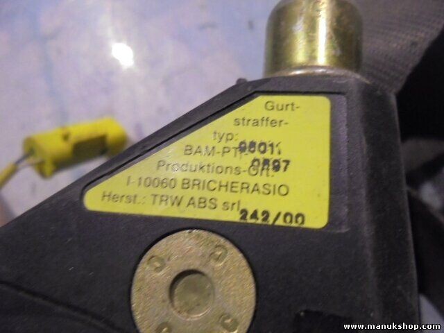 Cinturón de seguridad delantero izquierdo Land Range Rover 33003470 3300 3470