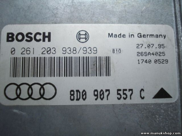 Centralita del motor Audi A4 1.8 1996 8D0907557C 8D0 907 557 C 0261203938