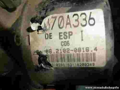 Unidad hidráulica del ABS Mitsubishi 4670A336 00405614D1 06210208164 06210908193