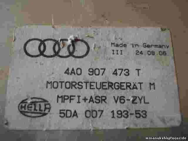 Centralita Audi A6 4A0907473T 4A0 907 473 T 4AO907473T HELLA 5DA00719353