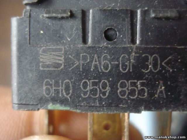 comando bottoni alzacristalli Seat Ibiza 6K1 1999-02 6H0959855A 6HO959855A