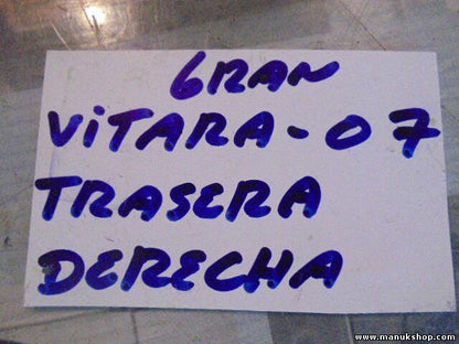 Serratura porta posteriore destra Suzuki Grand Vitara 2007 A046693 60929004 A...