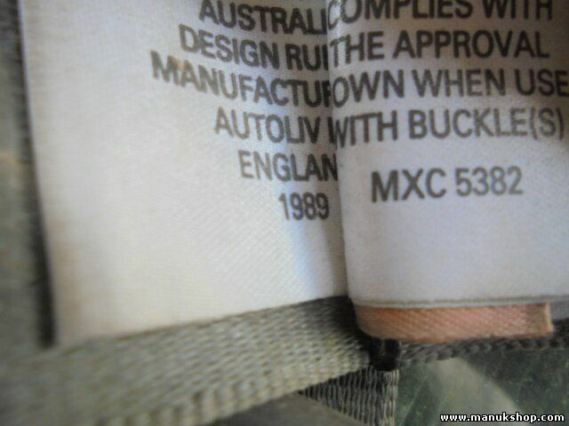 Cintura di sicurezza posteriore sinistra Range Rover MXC5377RUN MXC 5377 RUN