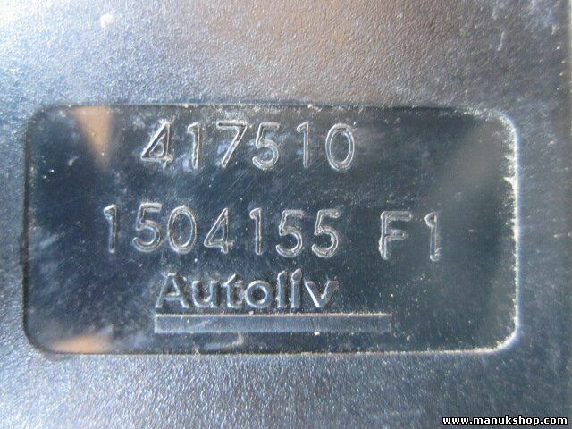 Cierre cinturon de seguridad trasero izquierdo Renault Megane Scenic RX4 417510 