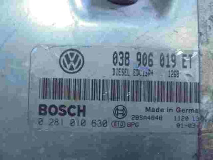 Centralita VW Sharan Seat Ford 038906019ET DIESEL BOSCH 02810630 28SA4848