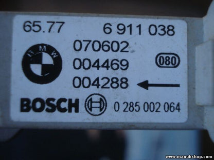 Sensor de impacto de airbag BMW E39 E46 65776911038 0285002064 6911038