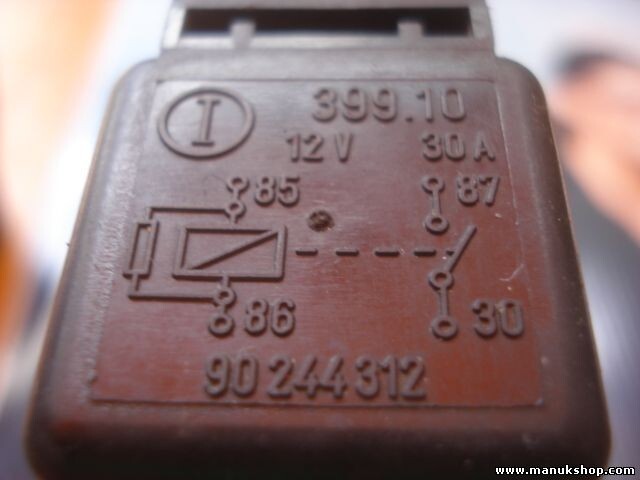 Relé Daewoo Nexia 90244312 12V MAX30A BCM 30a 90244312 399.10