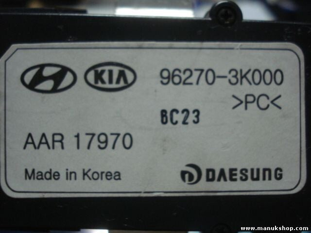 Amplificador de antena Hyundai Kia 962703K000 96270-3K000 AAR 17970