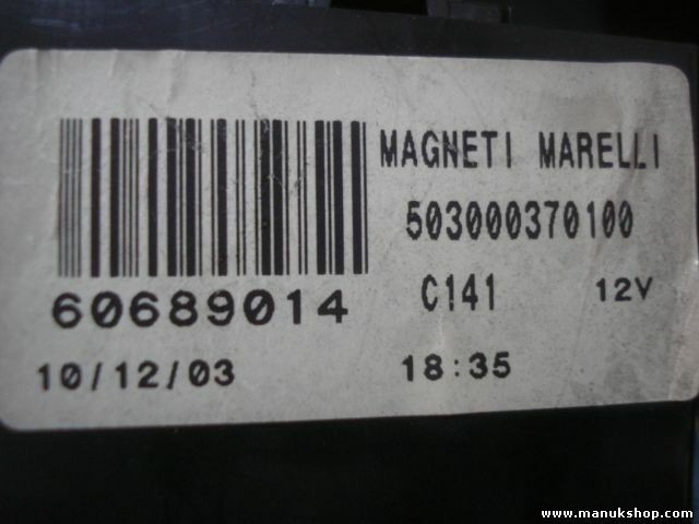 Pantalla del salpicadero Alfa Romeo 156 1,8 12V C141 2004 5550003703 60689014 