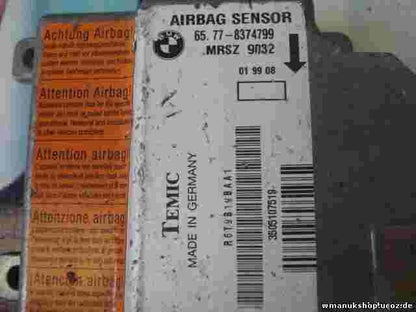 Sensor de impacto de airbag BMW E36 E38 E39 65778374799 TEMIC MRSZ 9032