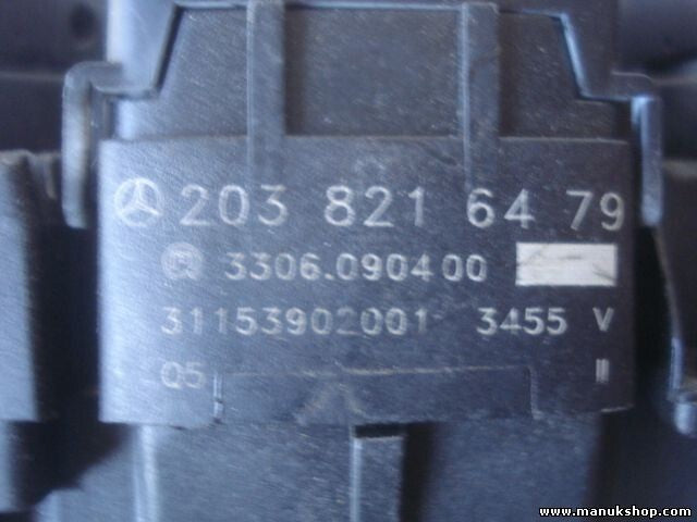 Interruptor de emergencia warning Mercedes-Benz 2038216479 3306090400