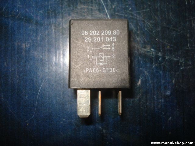 Relé Citroen Peugeot ALFA Romeo FIAT LANCIA 9620220980 96 202 209 80 29201043