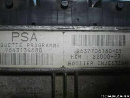 Centralita Peugeot 206 SAGEM PSA 9643134680 9637706180-05 HOMS200023 21646087-4 