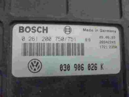 Centralita VW Volkswagen Golf 3 Vento 030906026K BOSCH 0261200750 0261200750/751