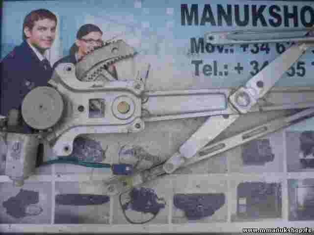 Mecanismo elevalunas delantero izquierdo Ford Ranger Mazda 8621002831 UH725958X