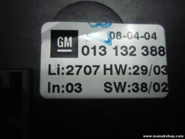 A/C System Opel Meriva 013 132 388 013132388