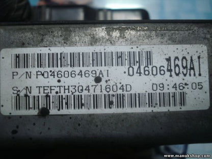 Transmisión controlador Chrysler Stratus 2005 P04606469AI 04606469AI 04606469 