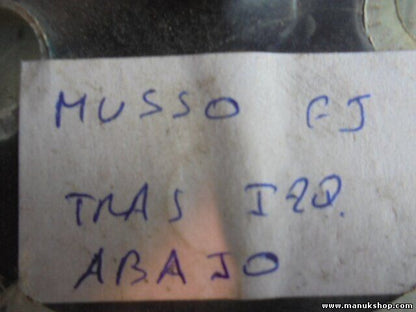 Bisagra de la puerta trasera izquierda abajo Ssangyong Musso FJ 93 KW, 126 PS