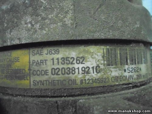 Compressore d'aria Tata Sumo DELPHI 1135262 5262 SAEJ639 SAE J639 12345923