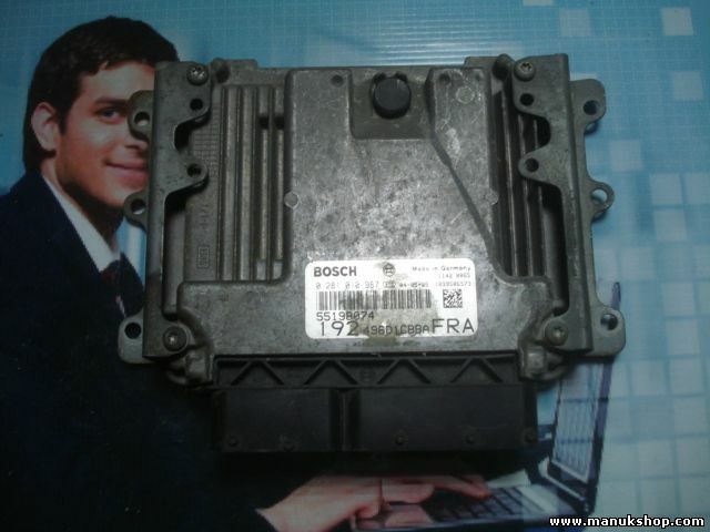 Centralita Fiat Stilo 1.9 JTD 496D1CBBA BOSCH 0281010987 55198074 0055198074