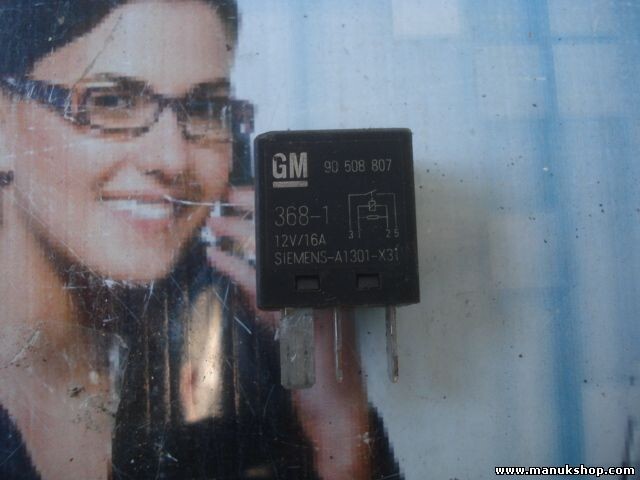 Indicador relé Opel Vectra Corsa Zafira Astra GM 90508807 SIEMENS-A1301-X31