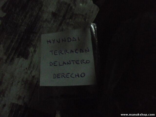 Brazo de suspensión delantera derecha Hyundai 2.9 CRDi 2902 ccm, 110 KW, 150 PS