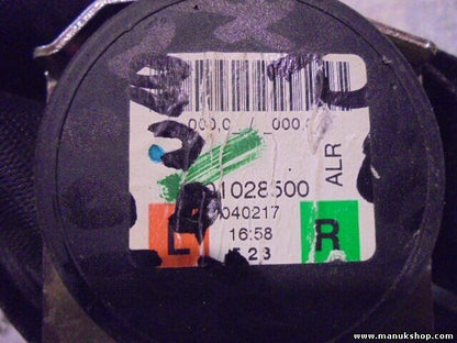 Cinturón de seguridad delantero derecho Land Rover Discovery 01028500 040217