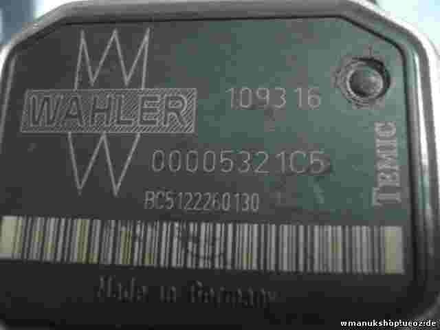 valvola di controllo elettrovalvola EGR Opel 00005321C5 109316