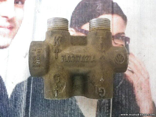 Termostato termostato de refrigerante Audi Q7 Touareg 7L0317027A 7L0.317.027.A